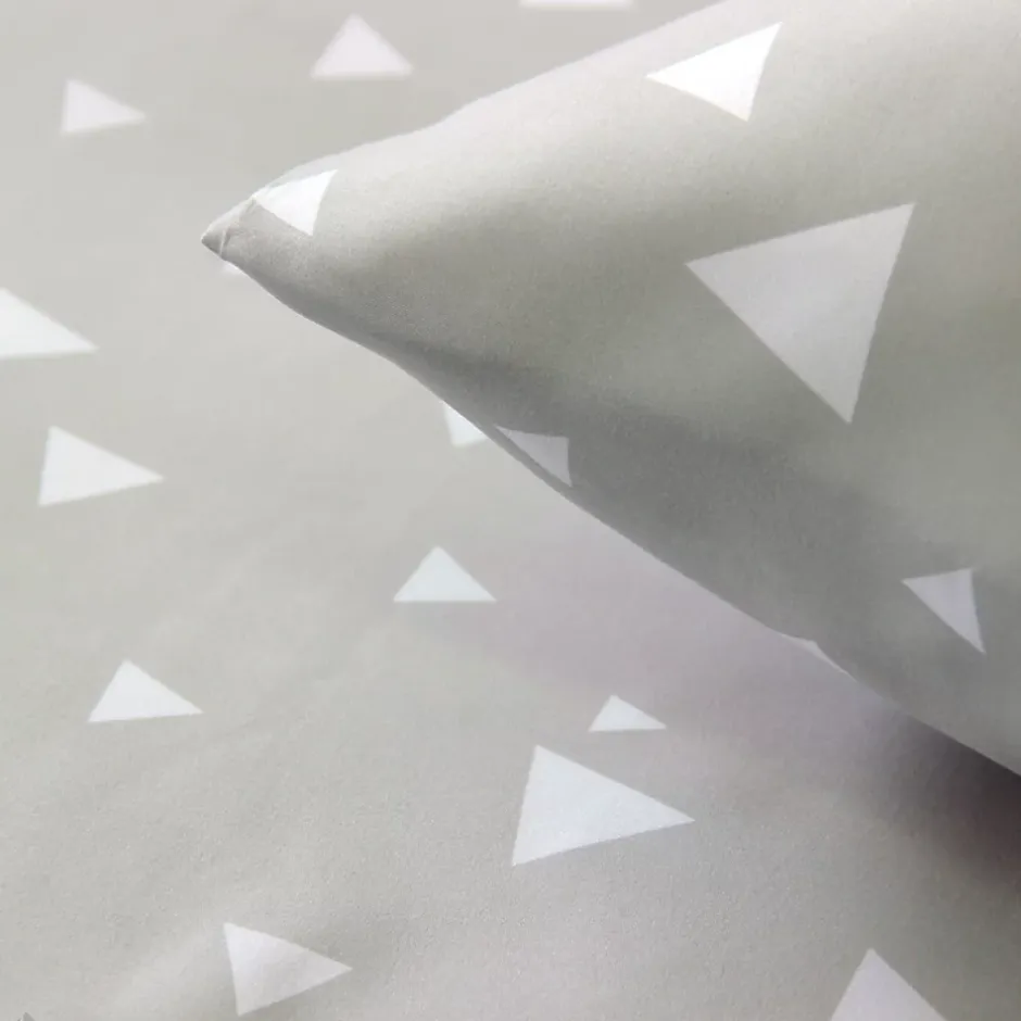 Linnea Parure de lit 240x220 cm microfibre PISA gris Perle