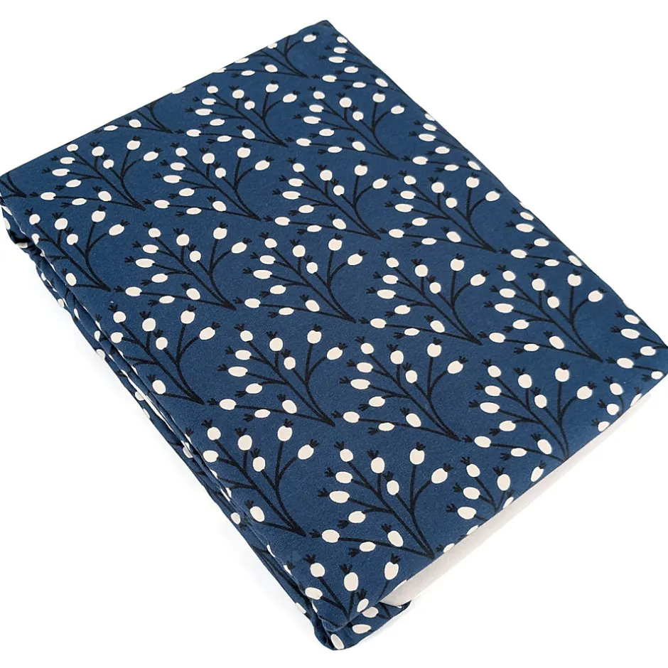 Linnea Parure de lit 240x220 cm Microfibre 50% recyclée FLENA Bleu 3 pièces