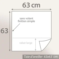 Linnea Parure de lit 260x240 cm microfibre STENO Bleu