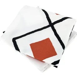 Linnea Parure de lit 240x220 cm microfibre ZEST Rouge Hot