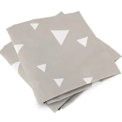Linnea Parure de lit 260x240 cm microfibre PISA gris Perle