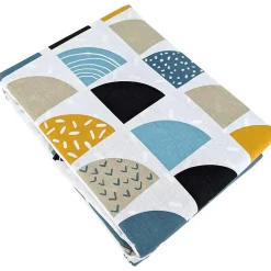Linnea Parure de lit 200x200 cm mixte BLUE bleu Sale