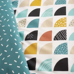 Linnea Parure de lit 200x200 cm mixte BLUE bleu Sale