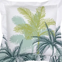 Linnea Parure de lit 240x220 cm percale coton TRINIDAD mousson