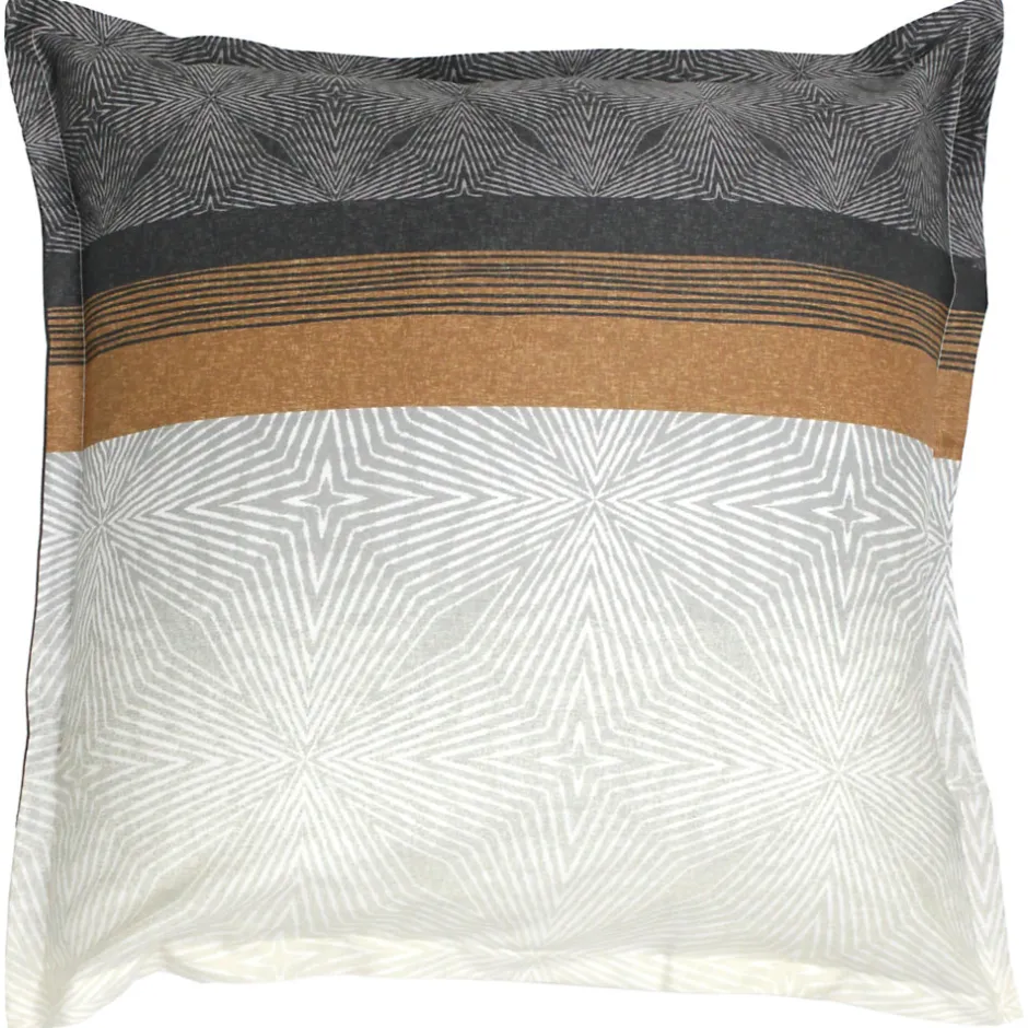 Linnea Parure de lit 300x240 cm satin de coton TIAGO noir