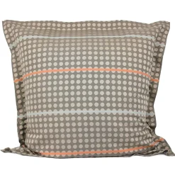 Linnea Parure de lit 260x240 cm Satin de coton DAUPHINE Marron