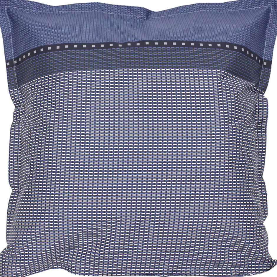 Linnea Parure de lit 260x240 cm satin de coton ENZO bleu