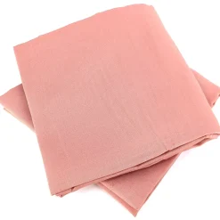 Linnea Parure de lit 240x220 cm satin de coton SAPRI rose thé 3 pièces Outlet