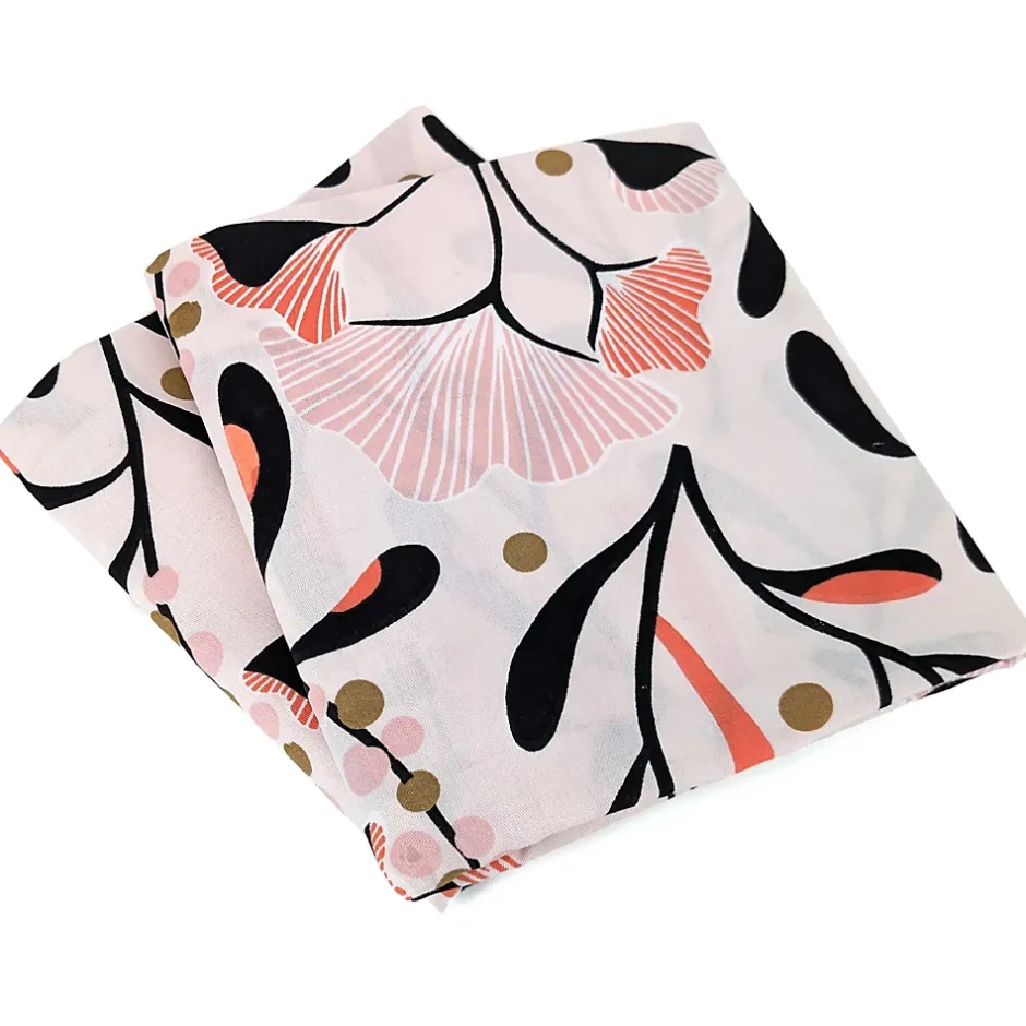 Linnea Parure de lit 260x240 cm Satin de coton JOY Rose 3 pièces Clearance