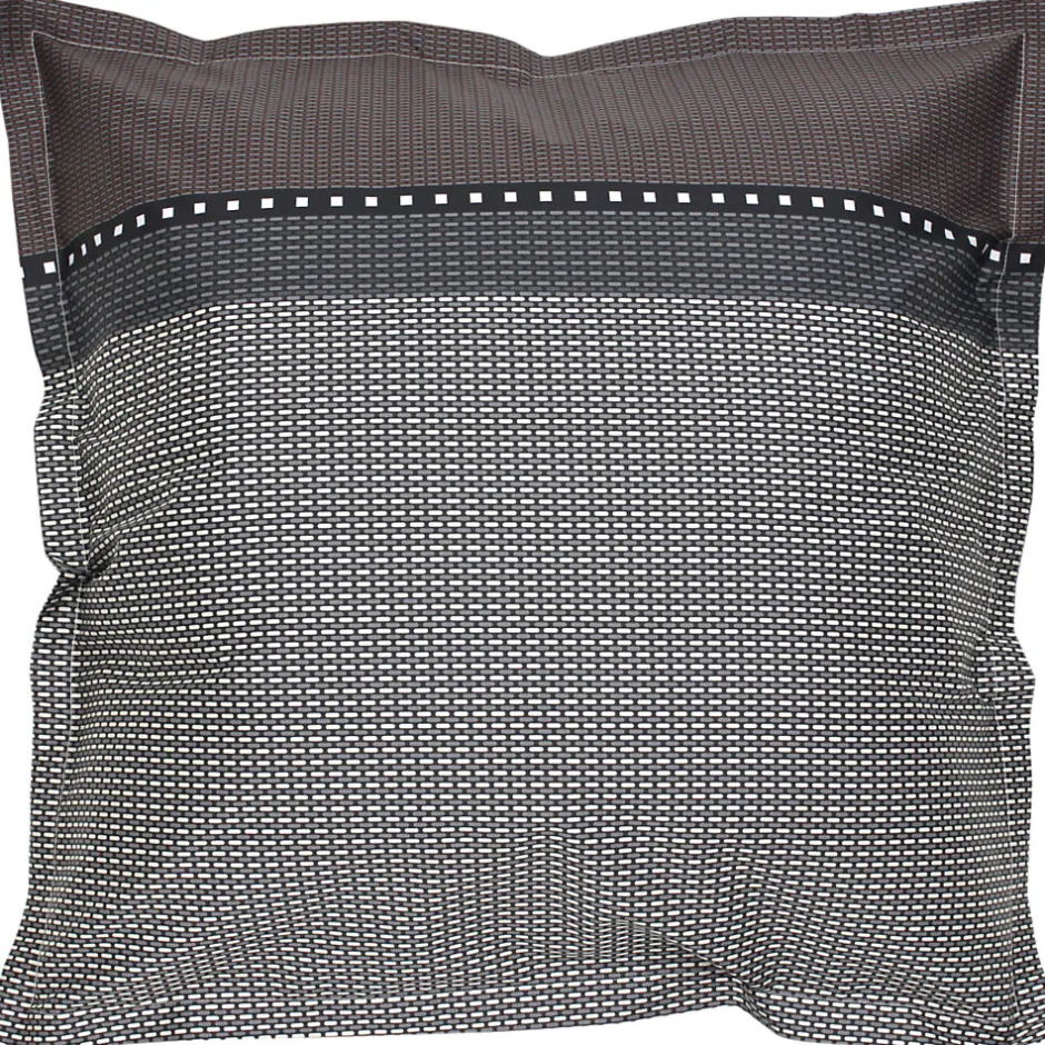 Linnea Parure de lit 140x200 cm satin de coton ENZO noir