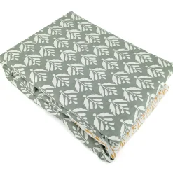 Linnea Parure de lit 260x240 cm Satin de coton ORIENT Vert 3 pièces Discount