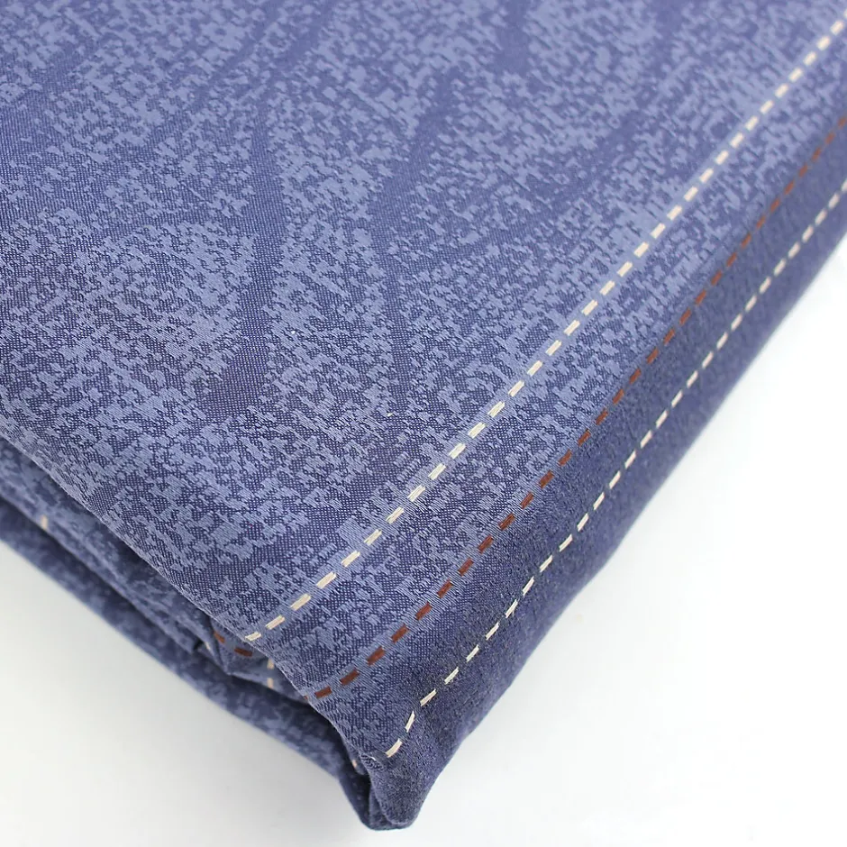 Linnea Parure de lit 260x240 cm Satin de coton VENDOME Bleu foncé