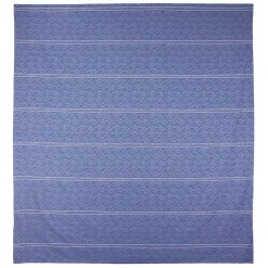 Linnea Parure de lit 260x240 cm Satin de coton VENDOME Bleu foncé