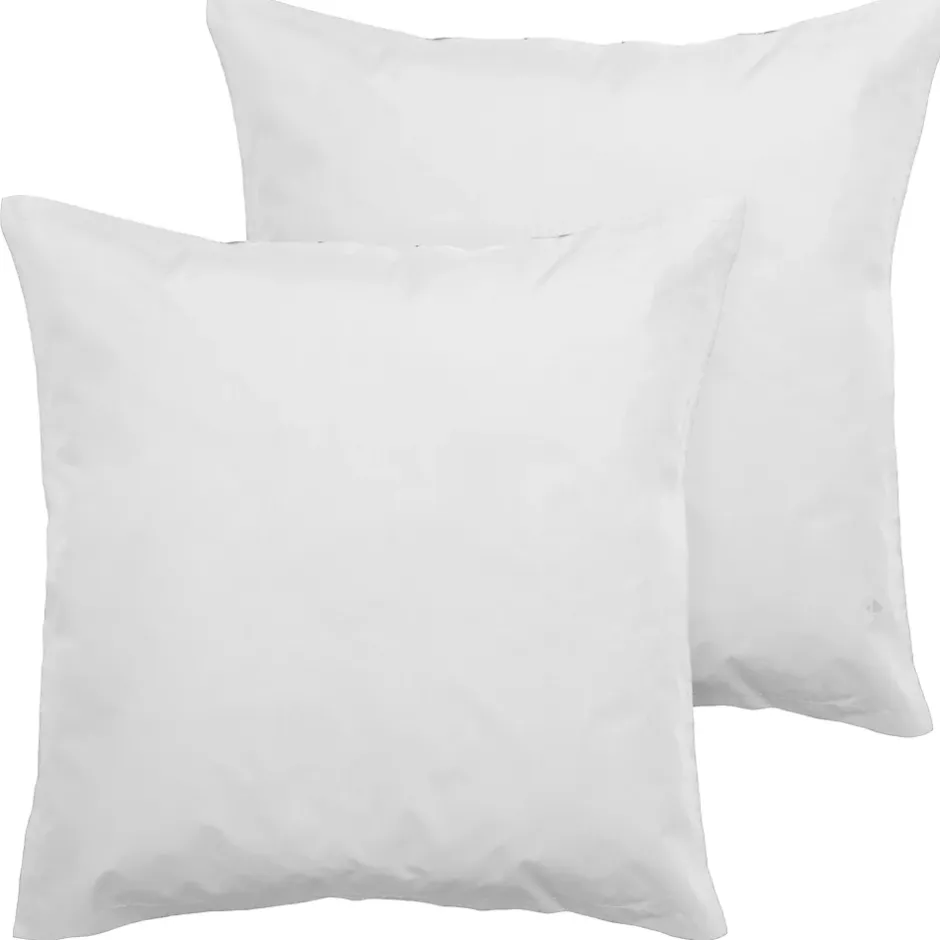 Linnea Parure de lit 260x240 cm set 65x65 cm percale MANOIR gris Perle