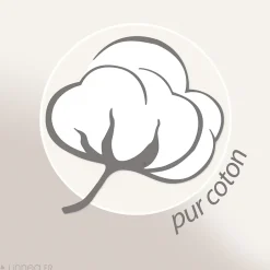 Linnea Parure de lit 140x200 cm 65x65 cm coton TOCO vert 2 pièces Hot