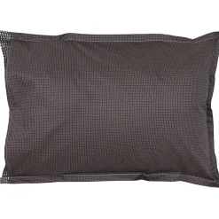 Linnea Parure de lit 300x240 cm 50x70 cm en satin de coton ENZO noir
