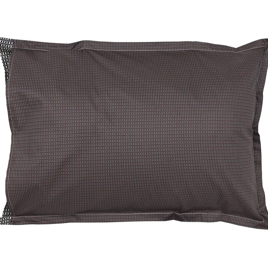 Linnea Parure de lit 300x240 cm 50x70 cm en satin de coton ENZO noir