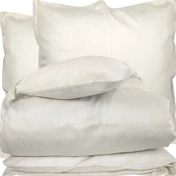 Linnea Parure de lit 240x220 satin de coton GRAND HÔTEL 3 pièces marron Sable