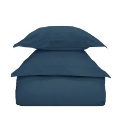 Sensei Maison Parure housse de couette 200x200 cm avec 2 taies 50x70 cm en coton Denim STUDIO Sale