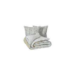 Atmosphera Créateur D'Intérieur Parure imprimée Aquar vert 240x220cm - Atmosphera Clearance