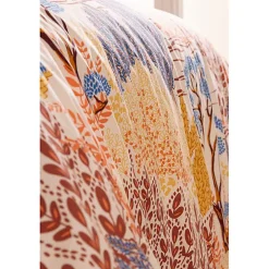 Atmosphera Créateur D'Intérieur Parure imprimée Walaa beige 240x220cm - Atmosphera