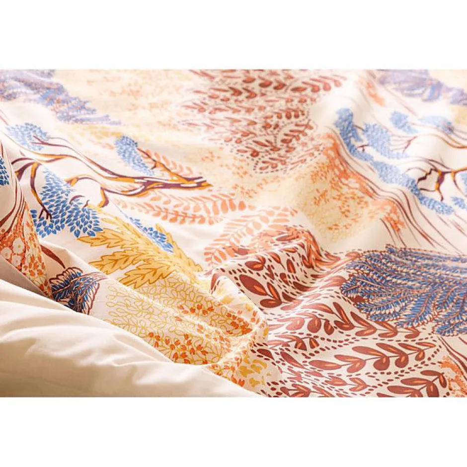 Atmosphera Créateur D'Intérieur Parure imprimée Walaa beige 240x220cm - Atmosphera