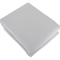 Linnea Parure 260x240 cm MILA polyester micro lavée gris perle 3 pièces