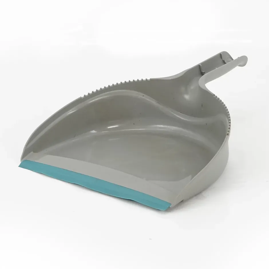 GoodHome Pelle et balayette à poils doux gris l.23cm Best
