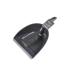 Eden Pelle et balayette bicolore anthracite taupe Outlet