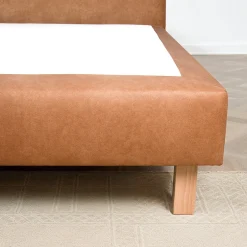 Bellecour Pied de lit carré en bois Hauteur 15 cm (vendu à l'unité)