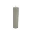 Bar plus Pied de lit cylindrique en hêtre taupe H. 25 x Ø6,8 cm Outlet