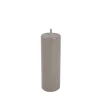 Bar plus Pied de lit cylindrique en hêtre taupe H. 20 x Ø6,8 cm New
