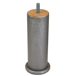 Evoludis Pied de lit design H. 150 mm x ø 50 mm Discount