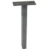 Diall Pied de lit H. 240 mm x 40 mm x 20 mm