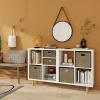 Bar plus Pied de lit fuseau H. 150 mm x ø58 mm verni