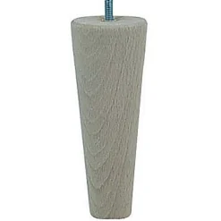 Bar plus Pied de lit fuseau H. 150 mm x ø58 mm brut Clearance