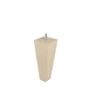 Bar plus Pied de lit pyramide en hêtre texture bois H. 15 x L. 6 cm Sale