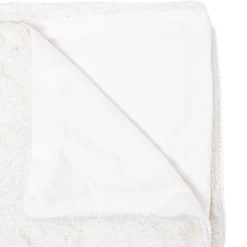 Atmosphera Créateur D'Intérieur PLAID FOUR TILDE BLANC 130X180 - Atmosphera