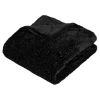 Atmosphera Créateur D'Intérieur PLAID FOUR TILDE NOIR 130X180 - Atmosphera