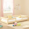 Kobi Plancher lit bas Lila 160x80 cm - Montessori bois naturel New