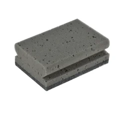 Éponge à récurer noire L.13 x l.4,5 x ép.9 cm Outlet