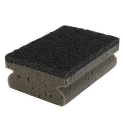 Éponge à récurer noire L.13 x l.4,5 x ép.9 cm Outlet