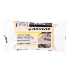 Dunlop Éponge Vision Claire 12x9x4cm, Élimine Buée, Poussière & Saleté, Nettoyage Vitres Auto Efficace, Visibilité Optimale Outlet