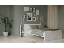 Habitat Et Jardin Pont de lit 6 niches " Clyde" Blanc