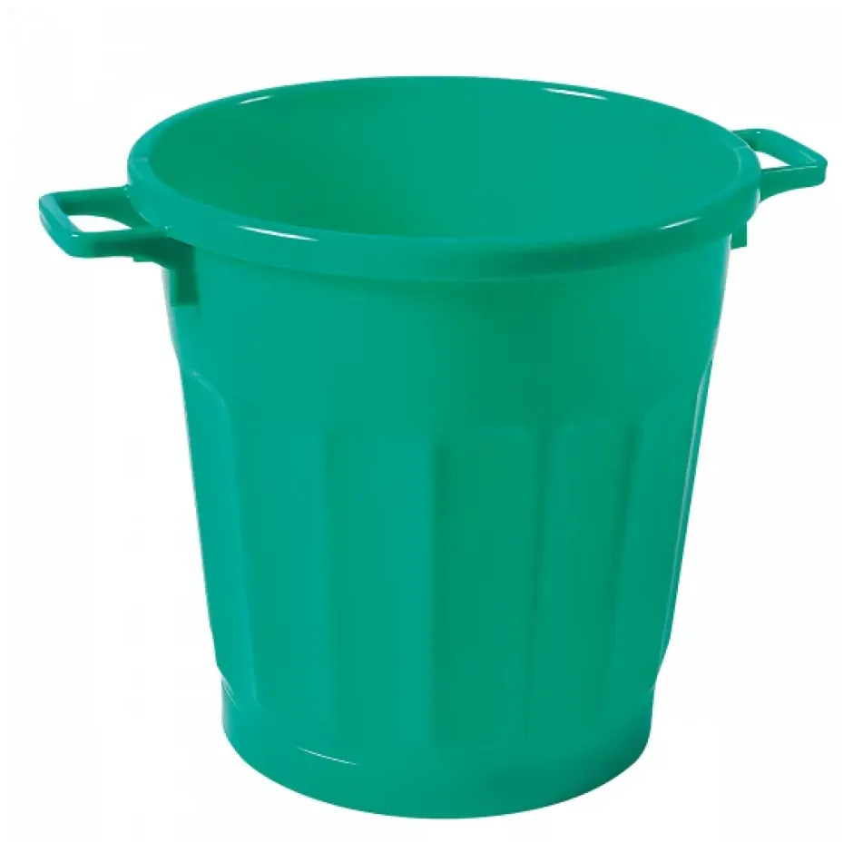 Gilac Poubelle ronde tri sélectif 50 L - vert Outlet