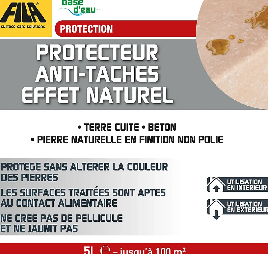 Fila Protecteur anti-taches effet naturel 5L Outlet
