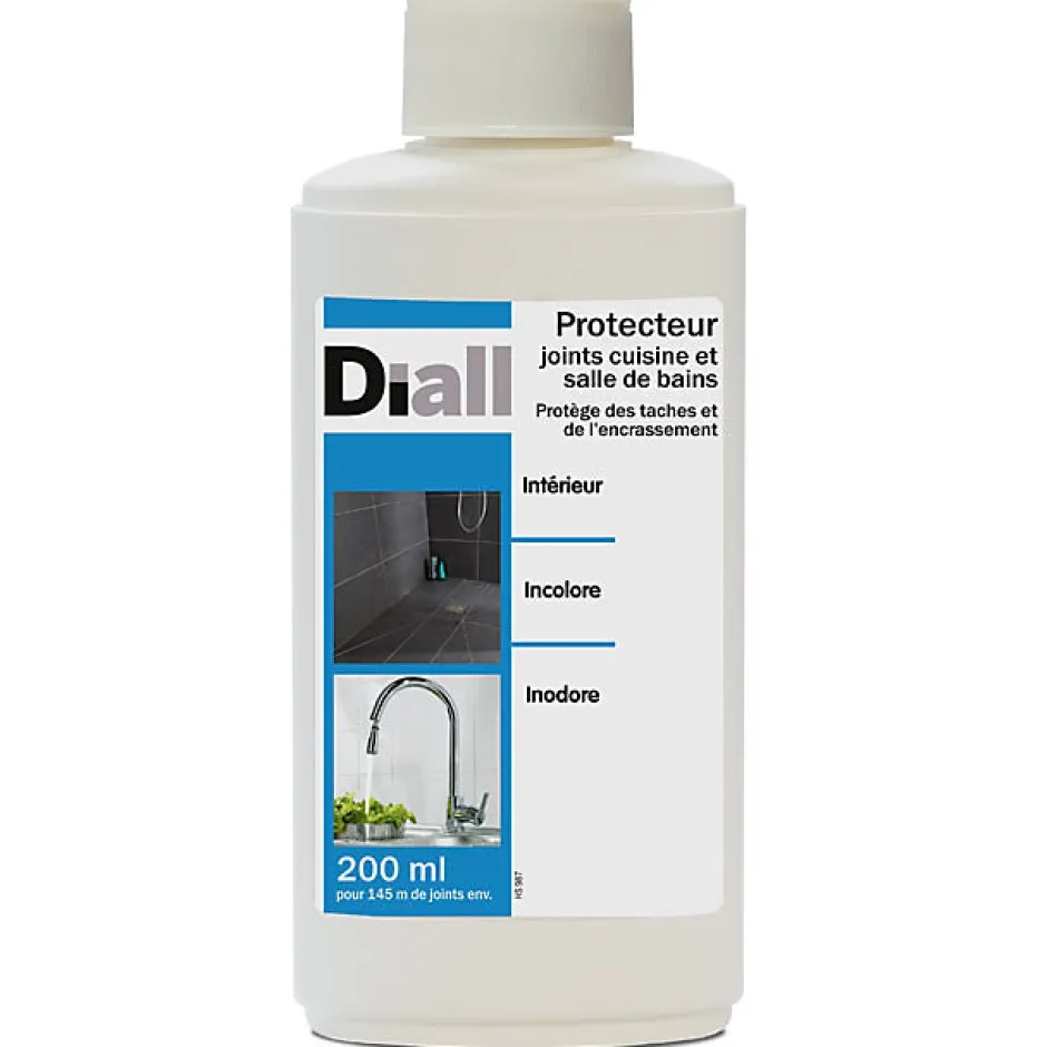 Diall Protecteur joints cuisine et salle de bains 200ml