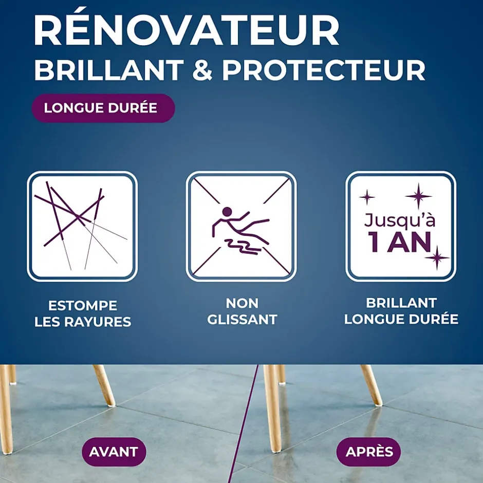 Starwax Protecteur sol carrelés Star Grand brillant longue durée 5 L Best