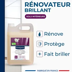 Starwax Protecteur sol carrelés Star Grand brillant longue durée 5 L Best