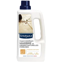 Starwax Protection anti-taches invisible marbre et pierres naturelles 1L